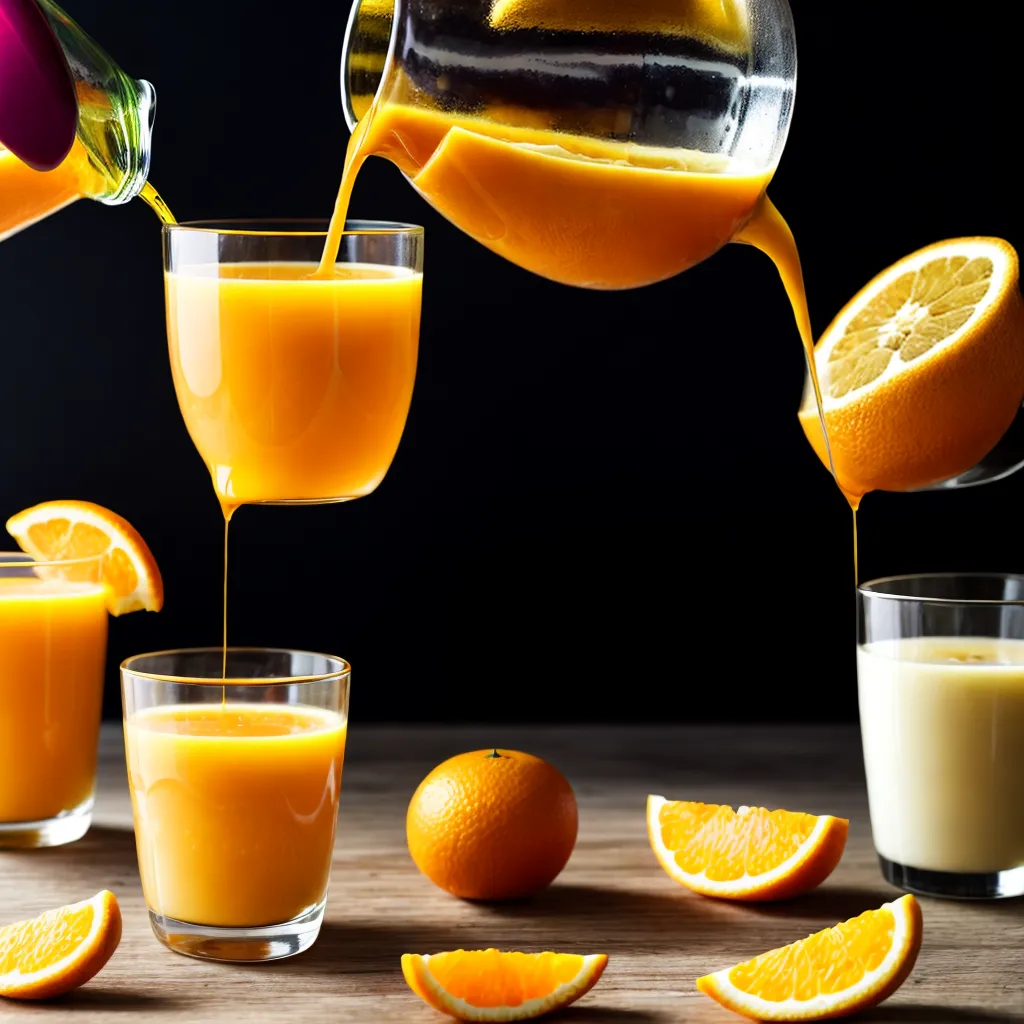 suco laranja vitamina c cabelo 1