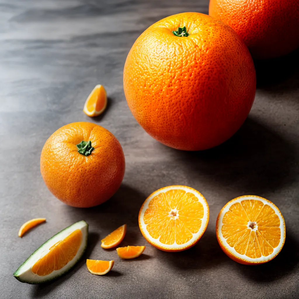 laranja vitamina c cabelo saudavel