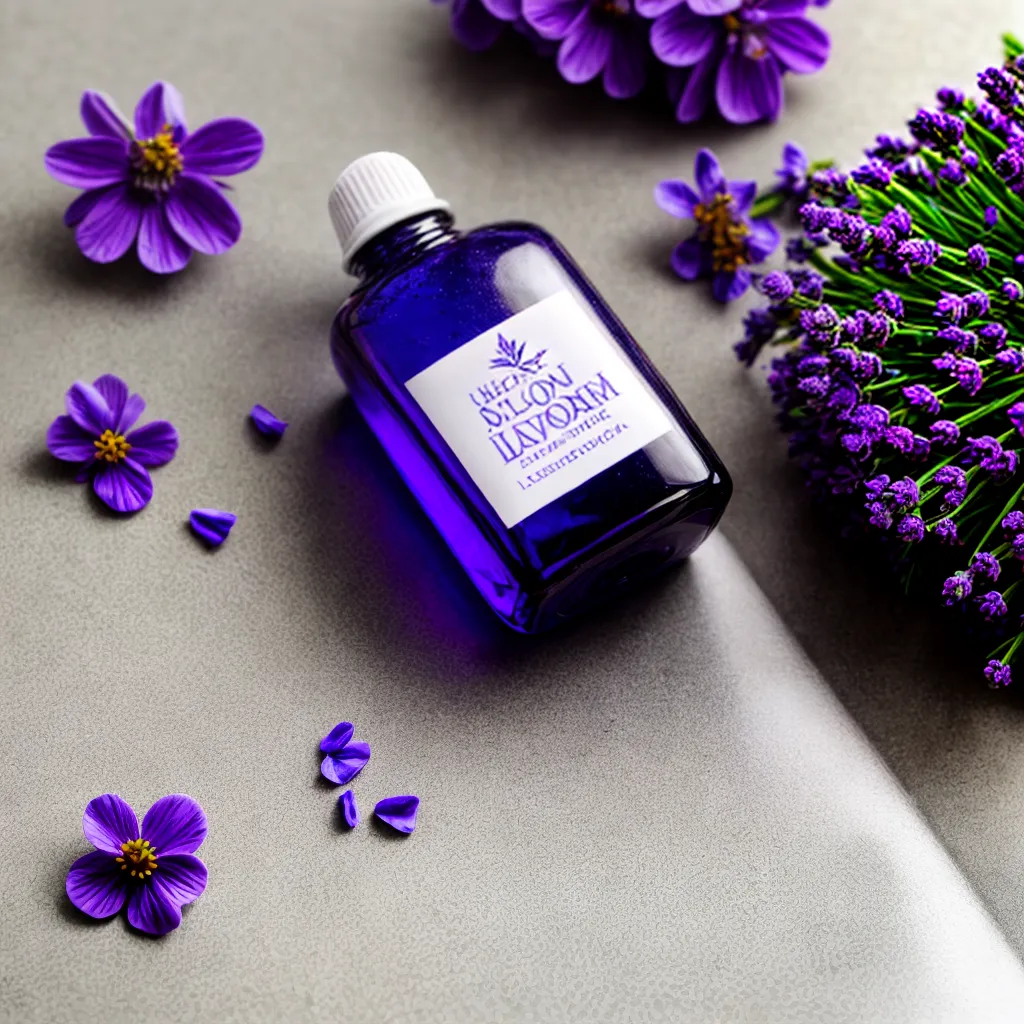 oleo lavanda flores cabelo saude