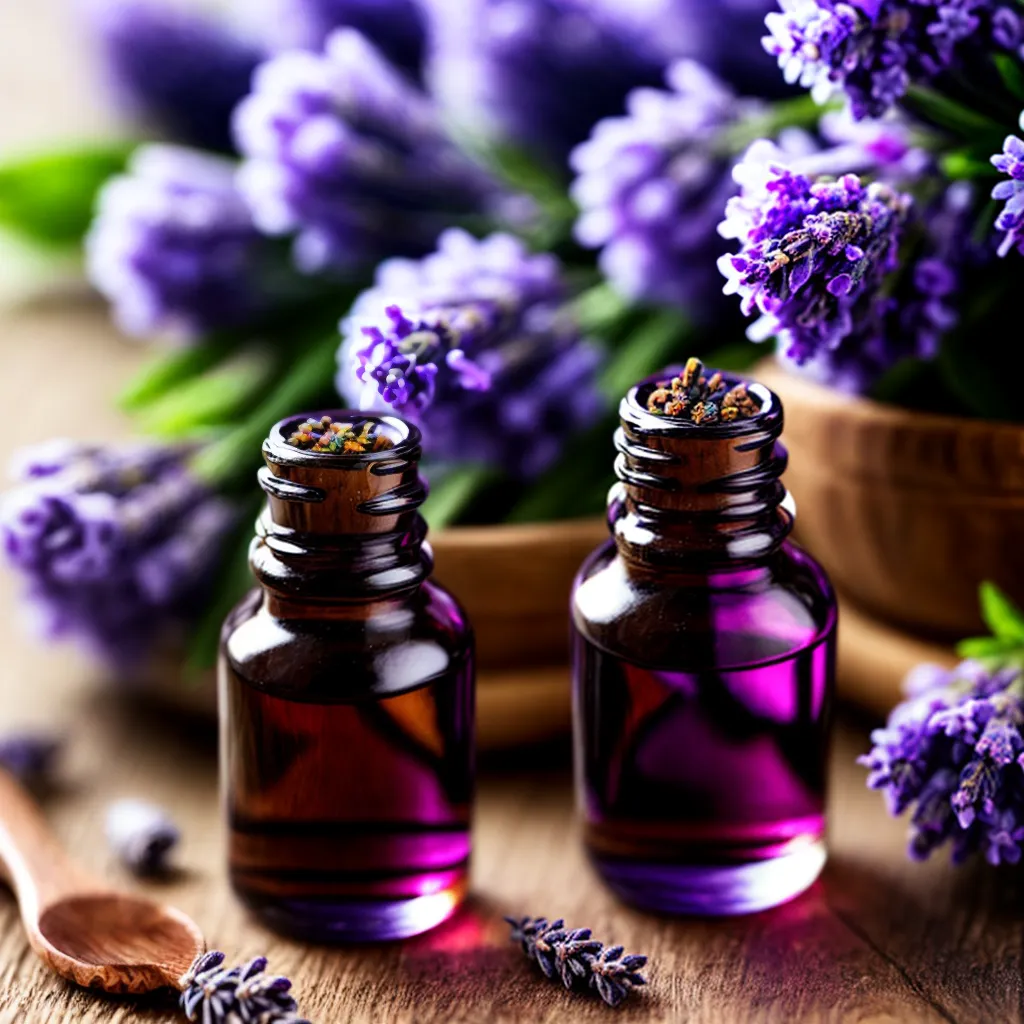 oleo lavanda pente madeira
