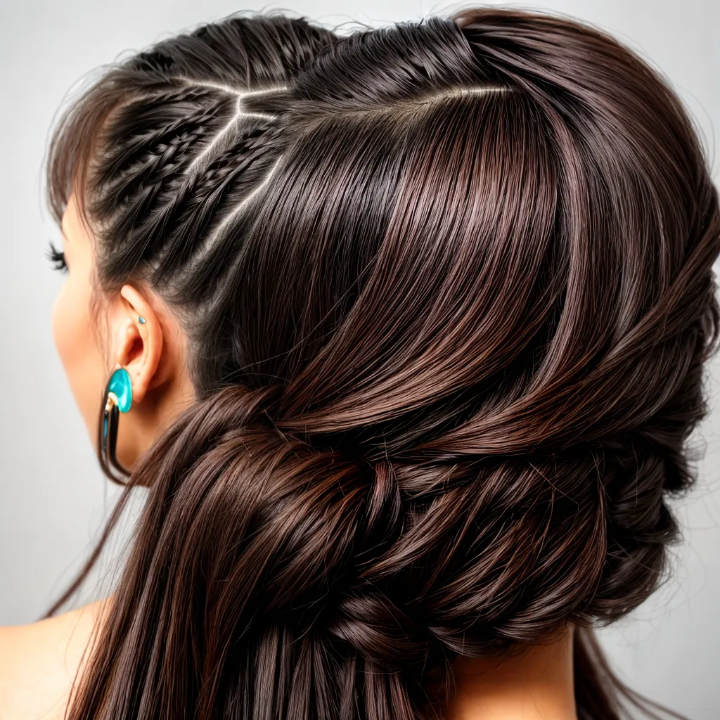 cabelo trancas intrincadas mulher