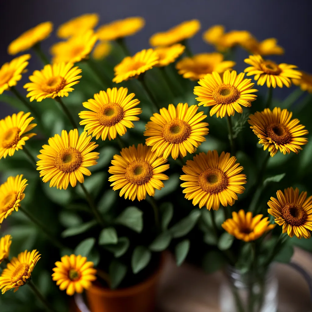 bouquet camomila flores amarelo branco bouquet camomila flores amarelo branco