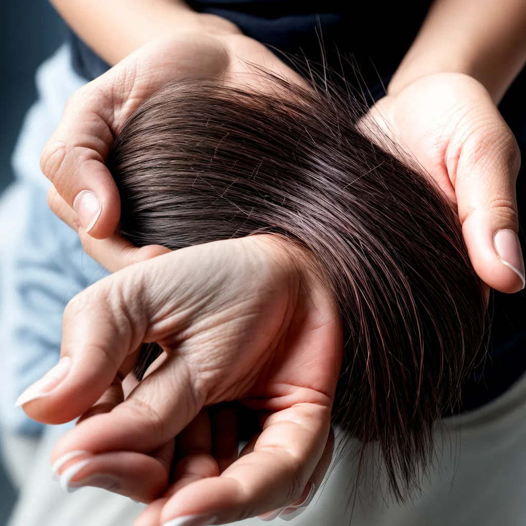 mao cabelo perda mito