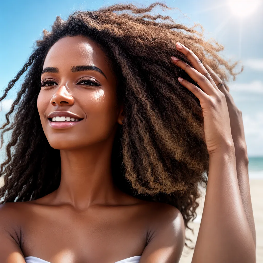mascara capilar hidratante mulher cabelo