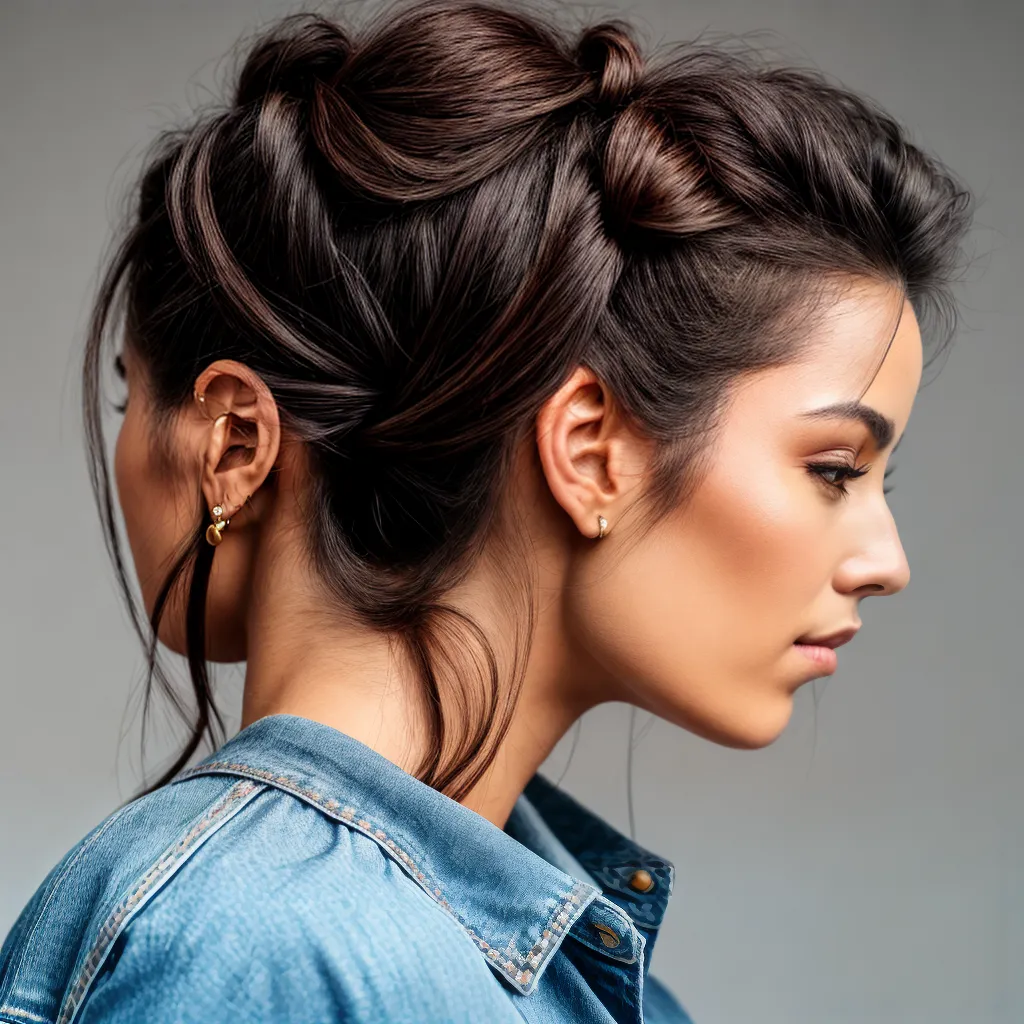 mulher coque despojado cabelo soltos mulher coque despojado cabelo soltos