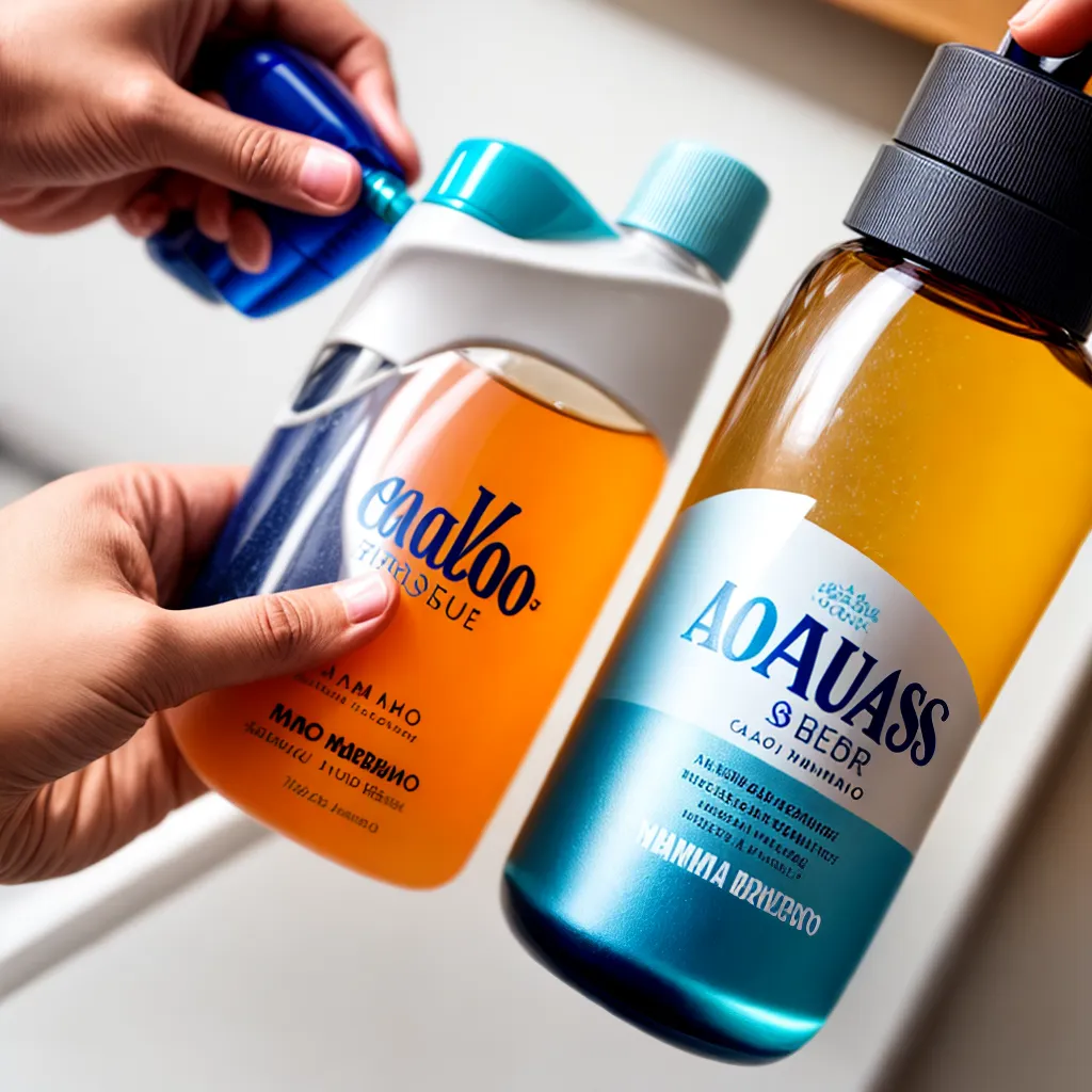 shampoo cabelos misto mao
