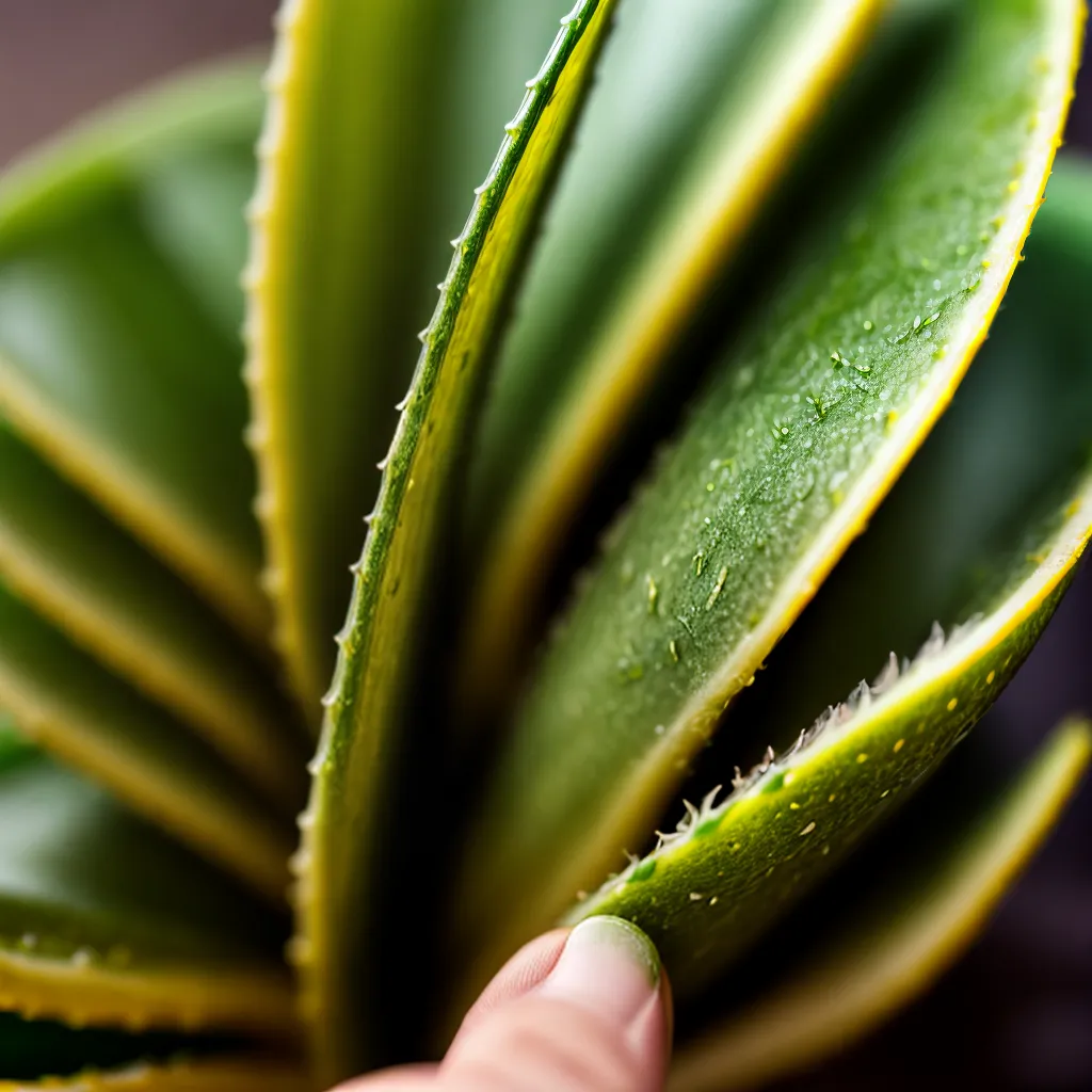 aloe vera folha corte gel 1 aloe vera folha corte gel 1