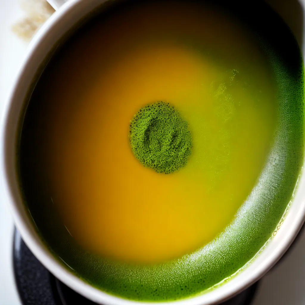 cha verde folhas frescas vapor cha verde folhas frescas vapor