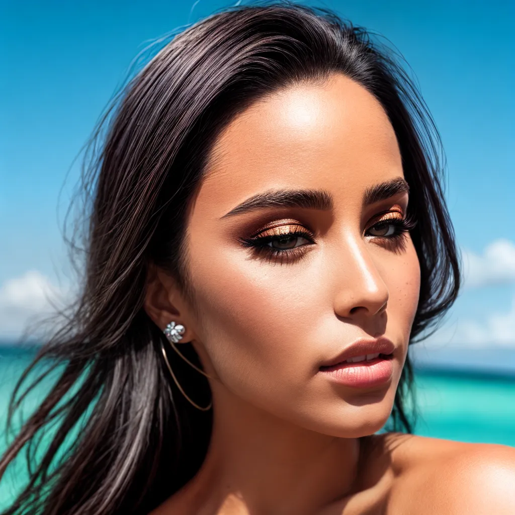 maquiagem impermeavel mulher olhos labios maquiagem impermeavel mulher olhos labios