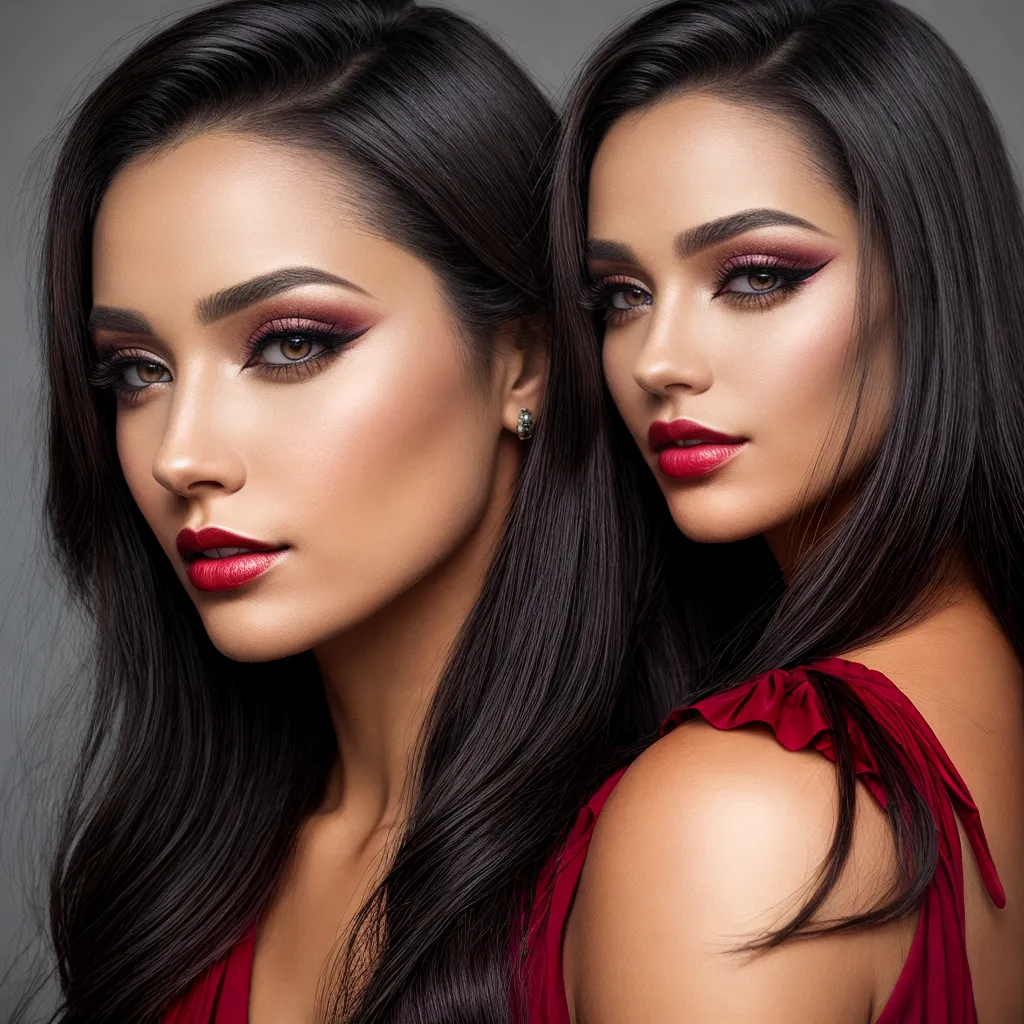 rosto mulher pele iluminada maquiagem glamouroso
