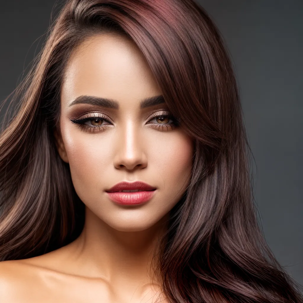 rosto mulher pele iluminada maquiagem glamour