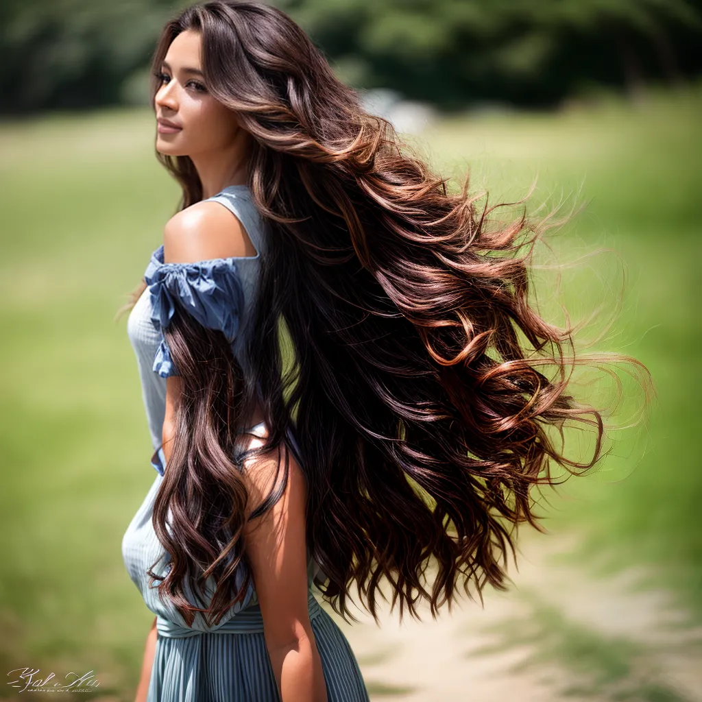 cabelo longo ondas naturais sol cabelo longo ondas naturais sol