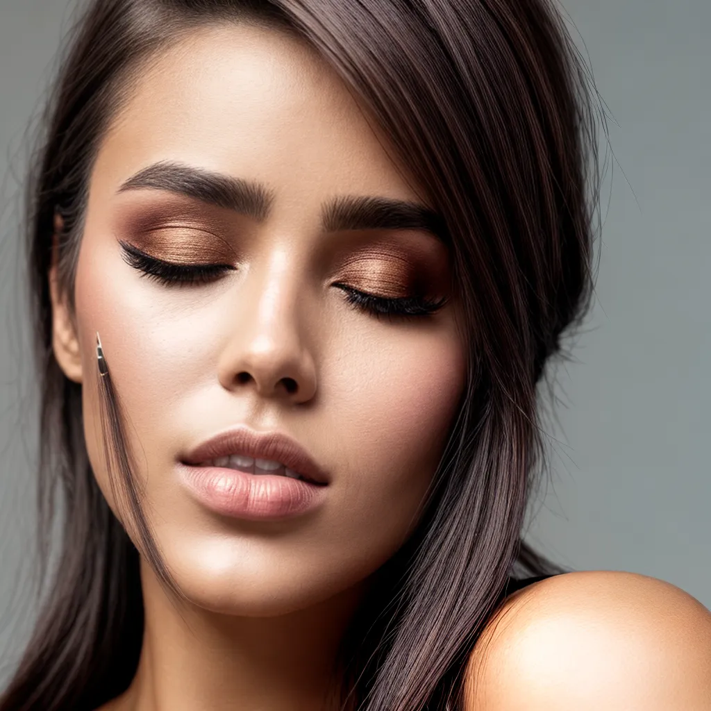 rosto mulher maquiagem natural destaque