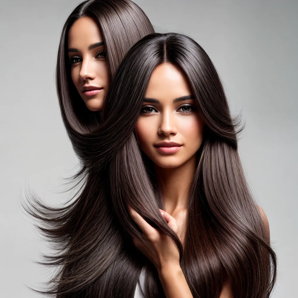 mulher cabelo liso sorrindo cuidados pos progressiva mulher cabelo liso sorrindo cuidados pos progressiva