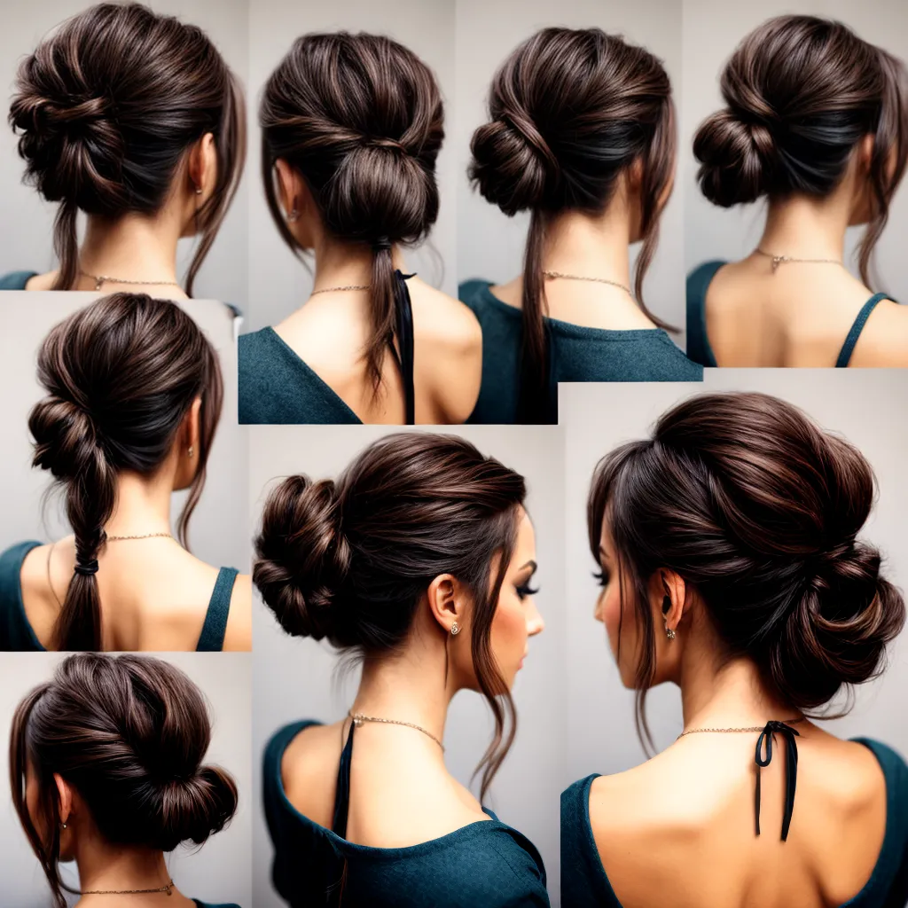penteado estiloso ponytail laco