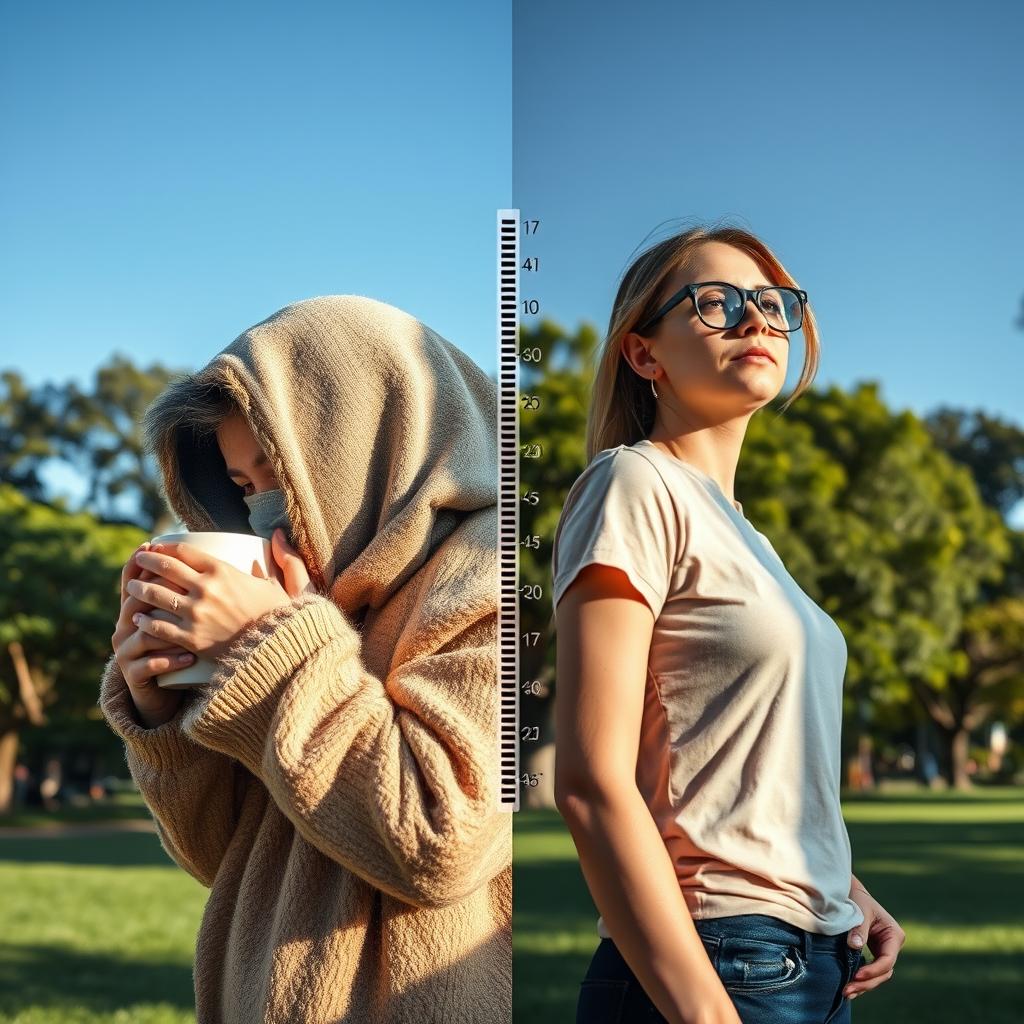 Para você, 19 graus é frio ou calor?
