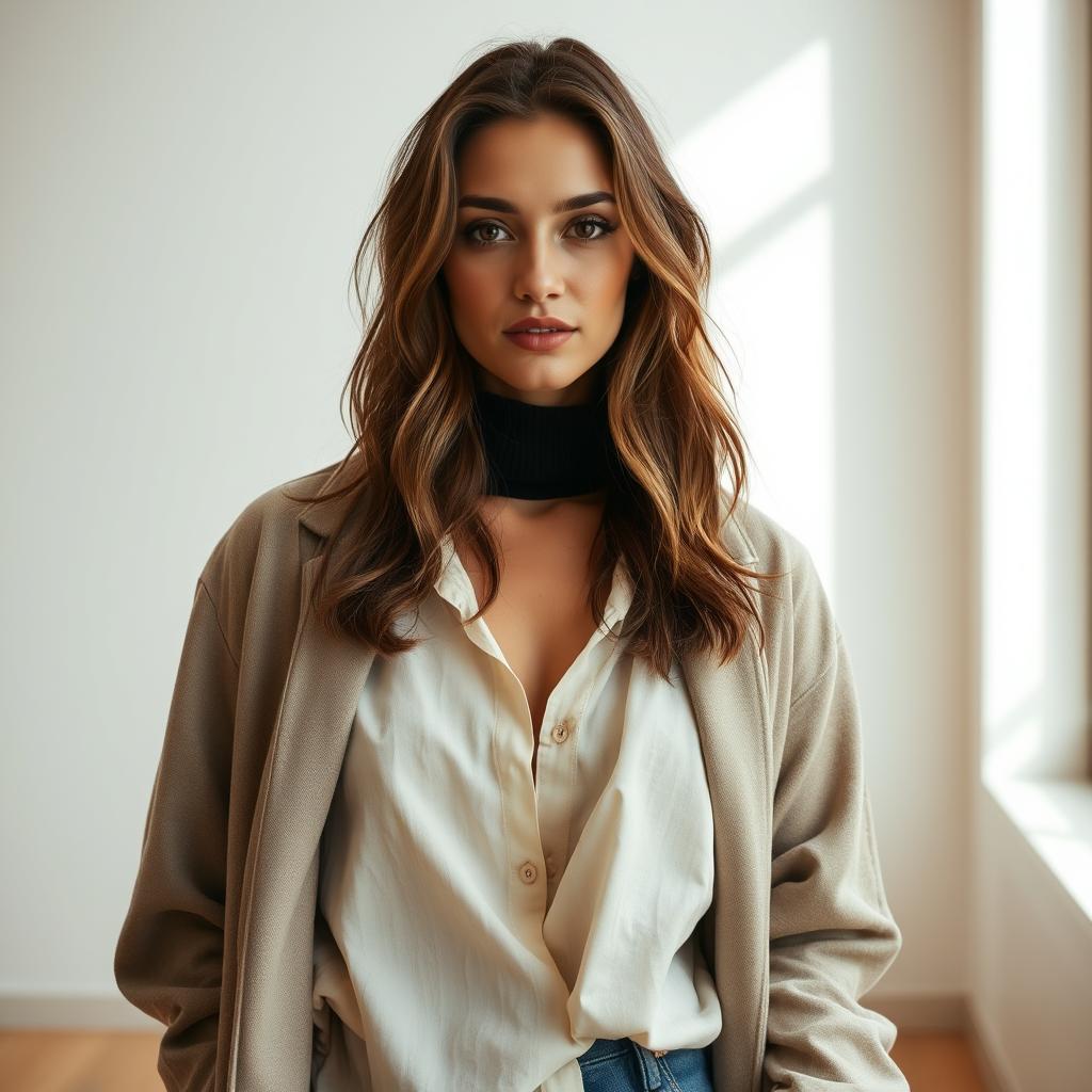 Mulheres magrinhas ficam melhores usando roupas largas?