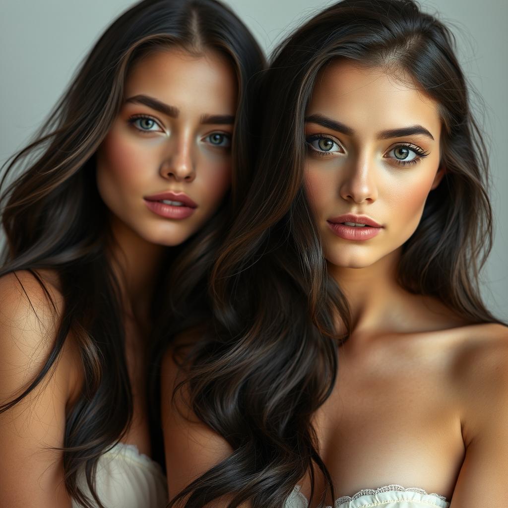 Mulheres branquinhas (branquelas) com cabelos pretos, vocês gostam?