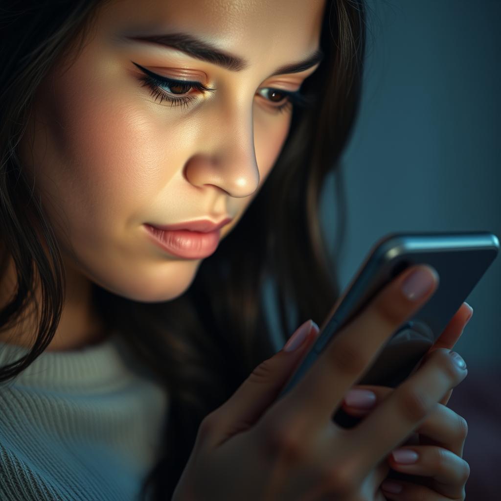 Como falar com ele estou chateada com as atitudes dele por mensagem?