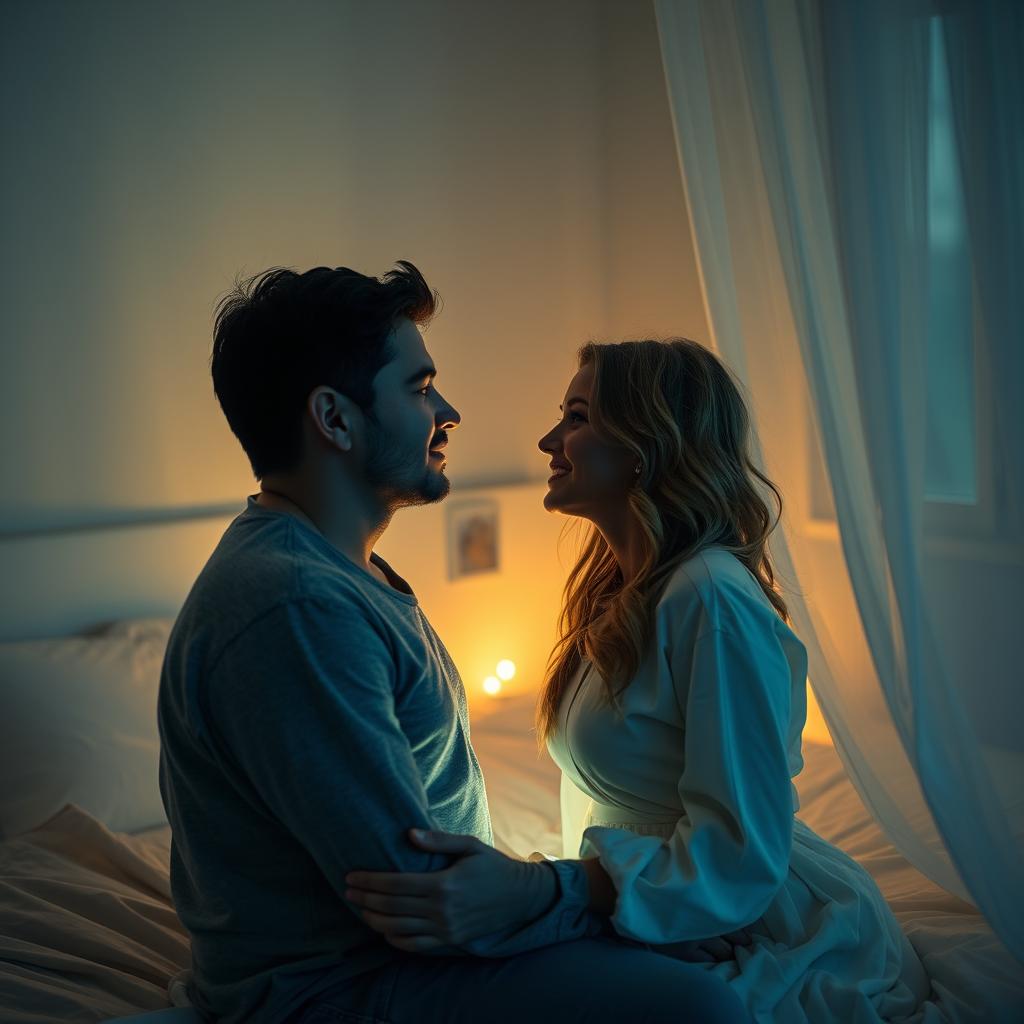 Qual o significado: A mulher peladinha na cama o homem olhando pra ela antes de começar a transar e diz: