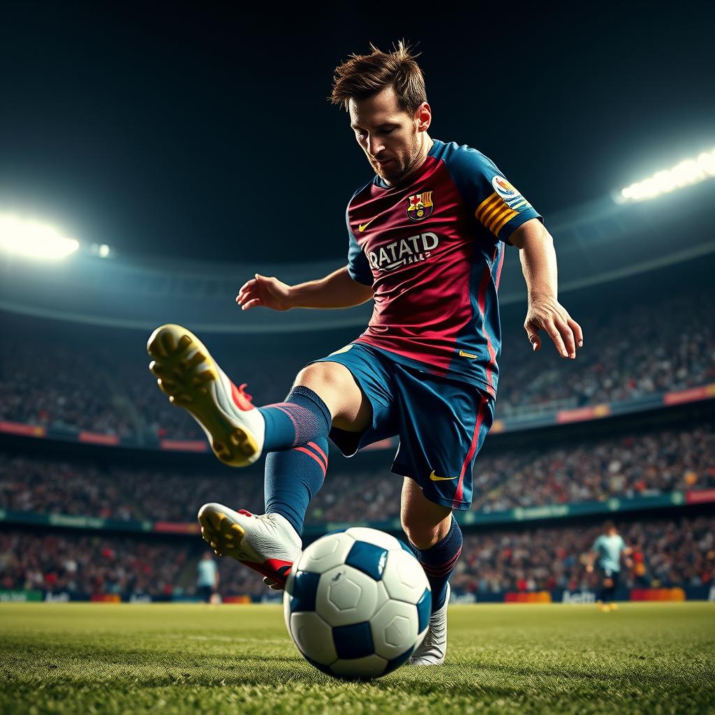 Lionel Messi é destro ou canhoto?