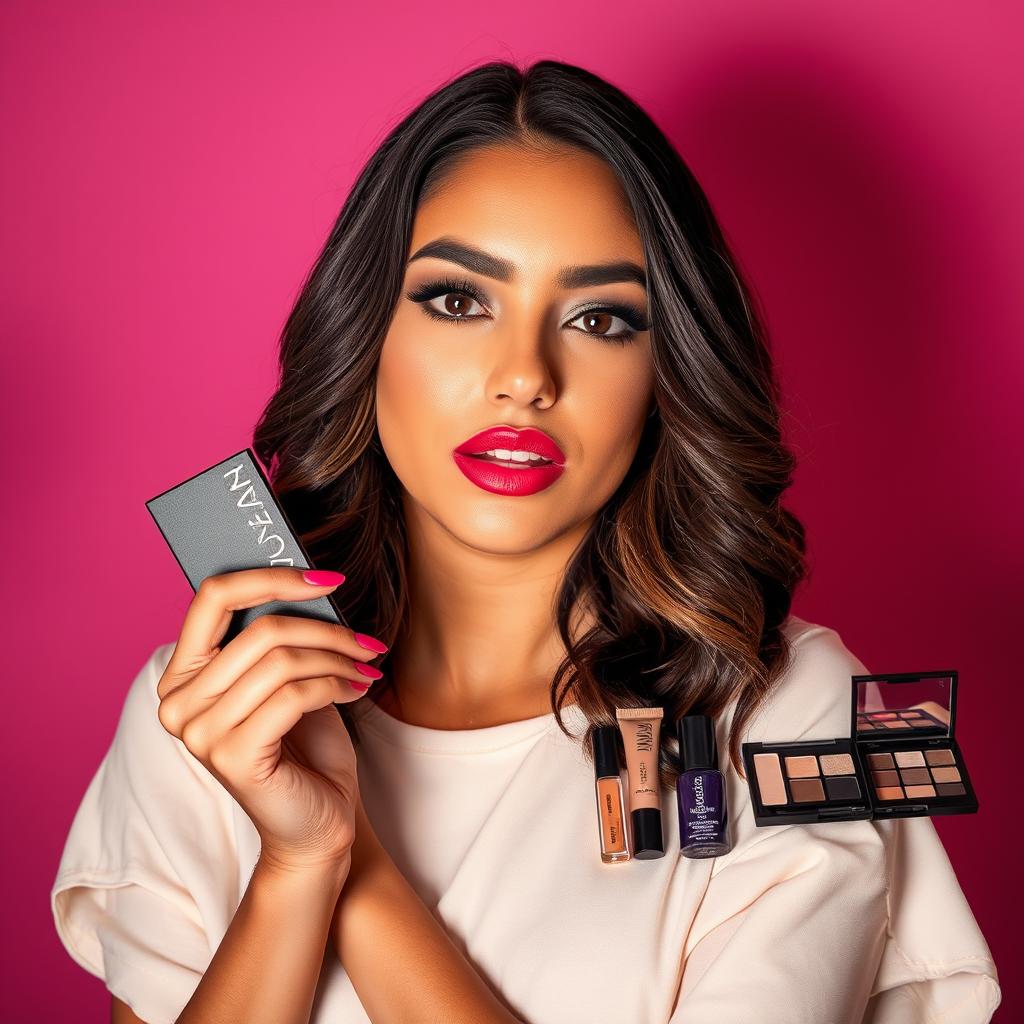 Nah Cardoso lança própria linha de maquiagem e surpreende fãs