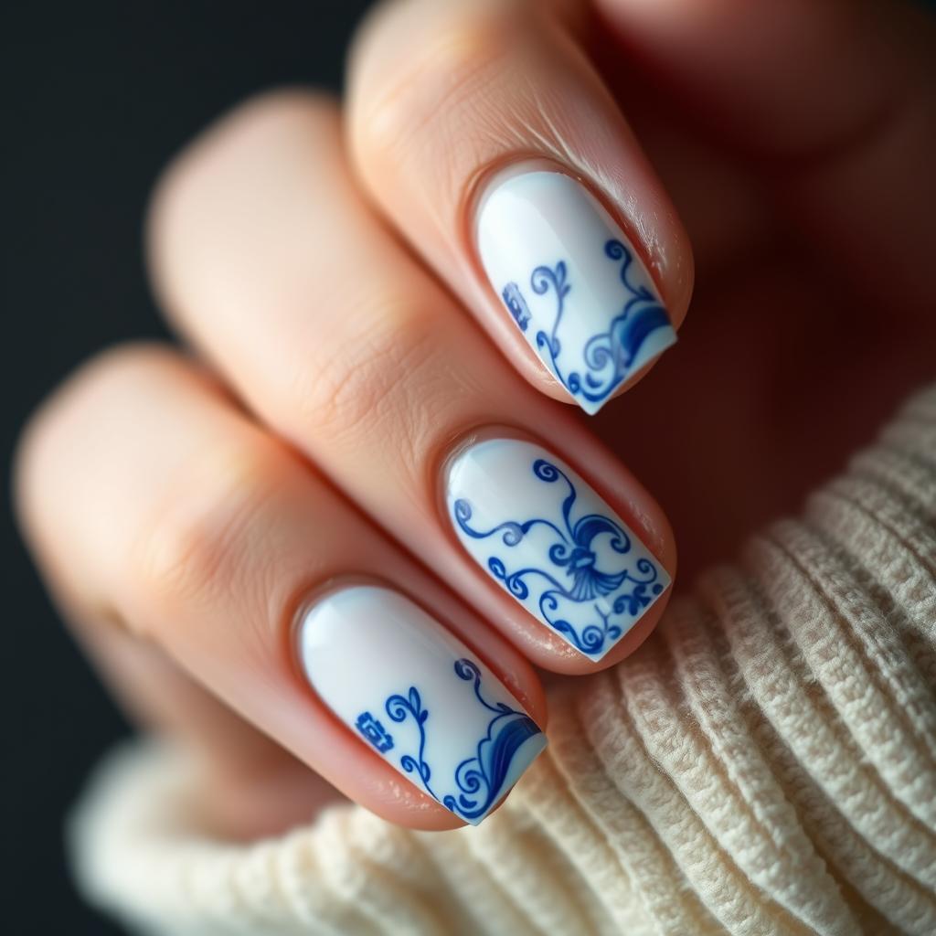 O que são unhas com efeito porcelana chinesa? Veja por que estão bombando