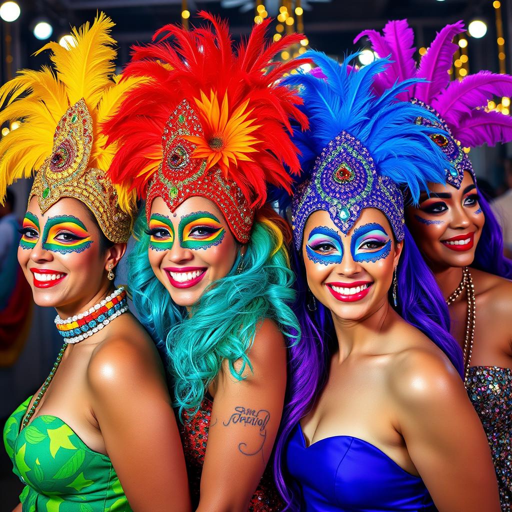 4 ideais de penteados para o carnaval em cabelos cacheados