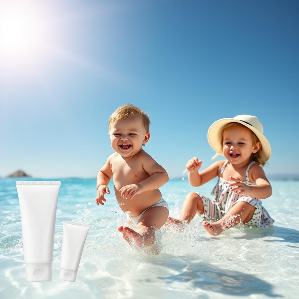 5 protetores solares para crianças e bebês que valem a pena