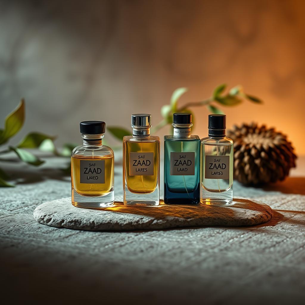 Qual a diferença dos perfumes da linha Zaad do Boticário?