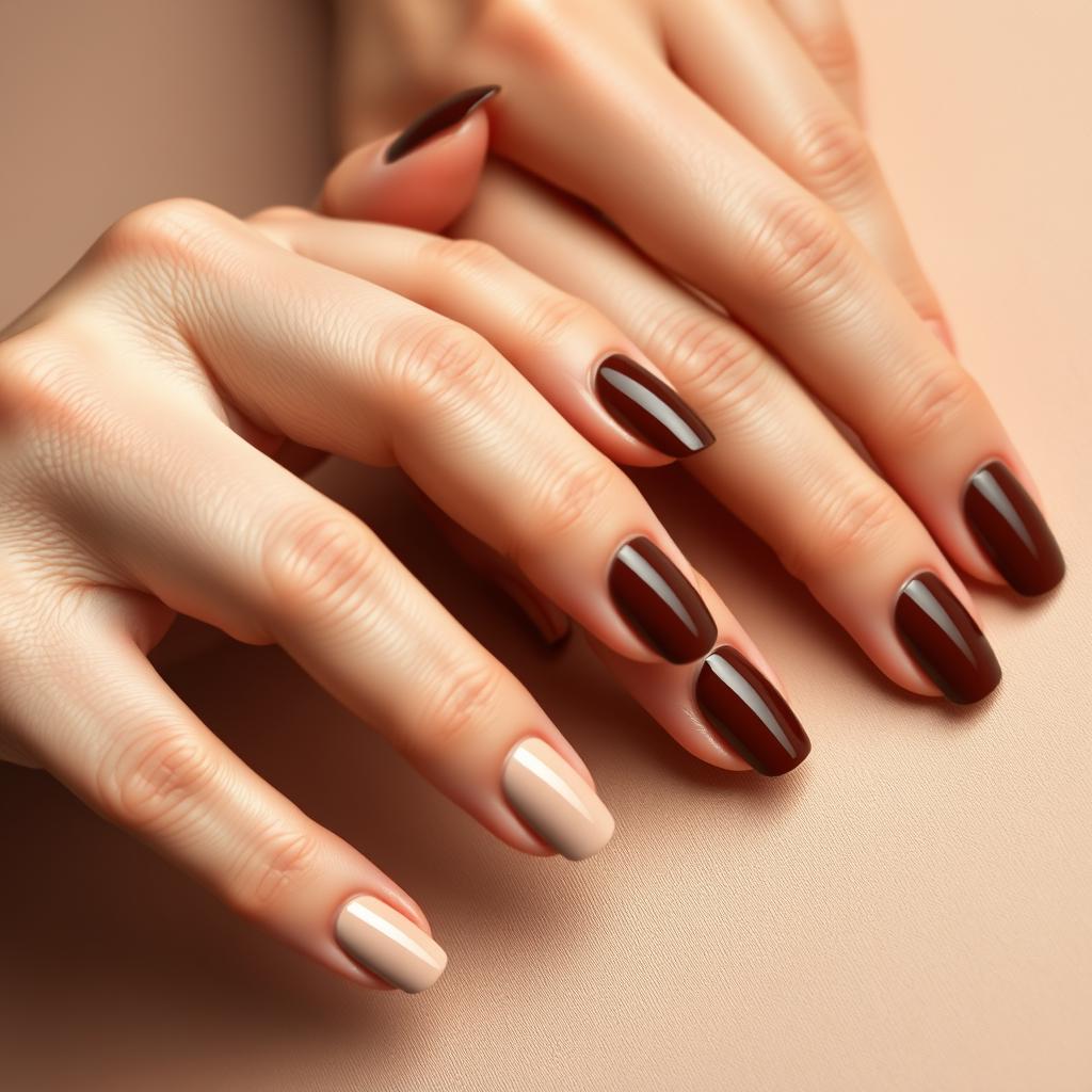 5 tendências de unha marrom para você ficar bonita e estilosa