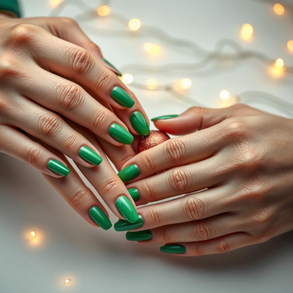 5 tendências de unha verde para usar no Natal e ficar elegante