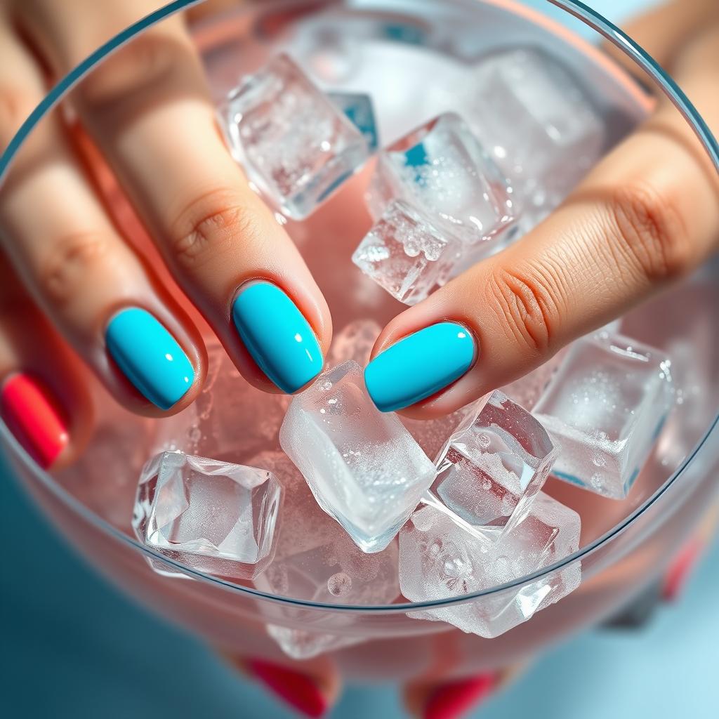 Truque da água gelada para secar o esmalte funciona mesmo? Descubra agora