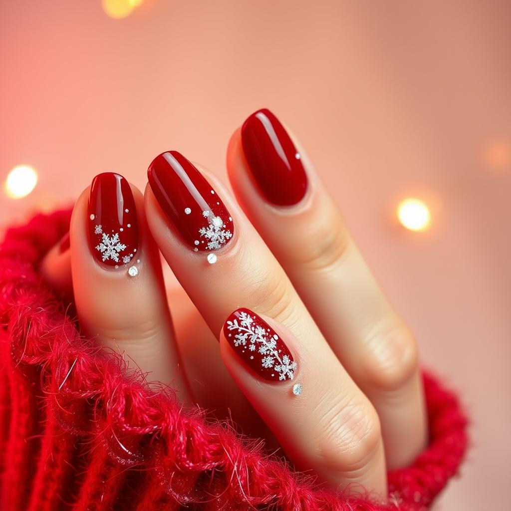 Unha de natal vermelha: 38 inspirações para arrasar