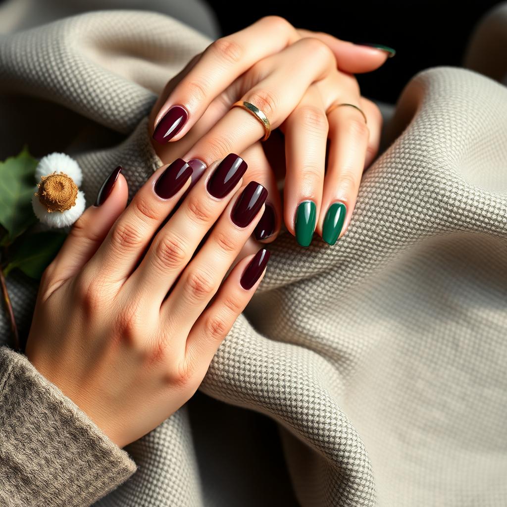 Unhas curtas: 9 cores e modelos para se inspirar para o Outono 2025