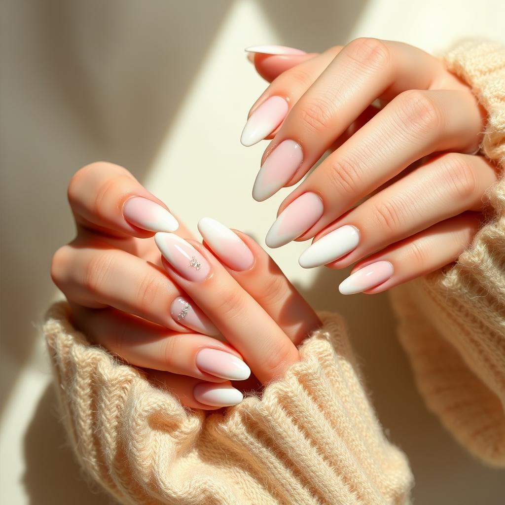 15 unhas decoradas com cores claras para usar até o fim de 2024