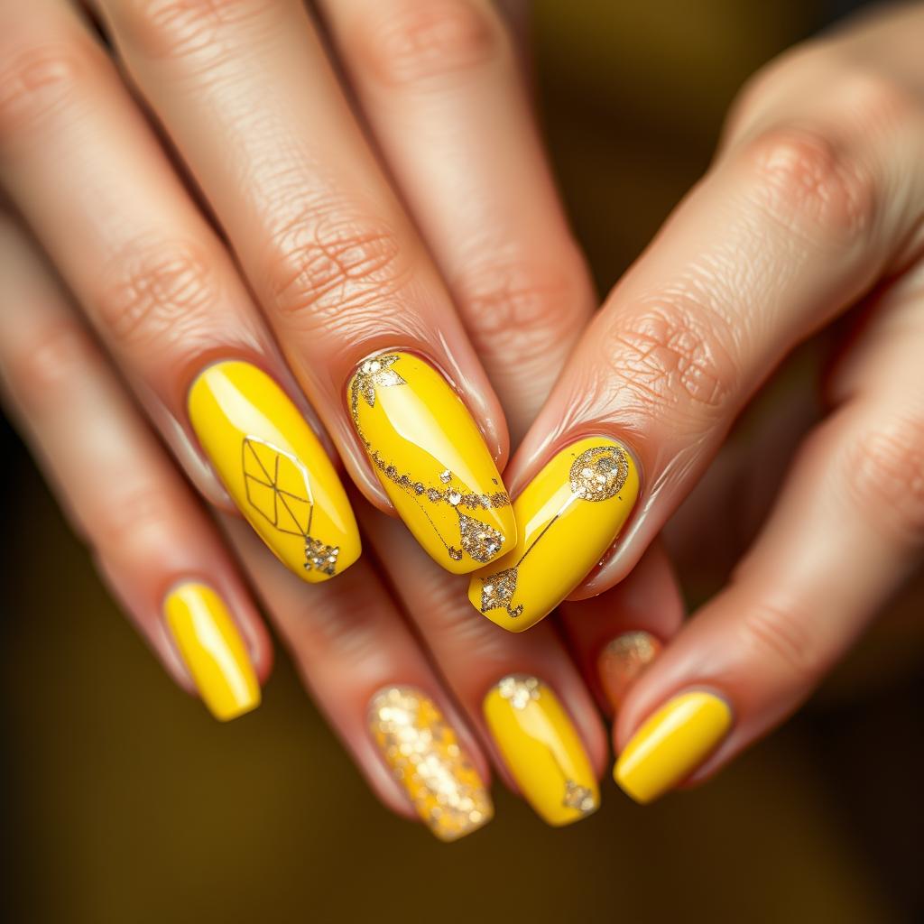 17 unhas decoradas com esmalte amarelo que vão te conquistar