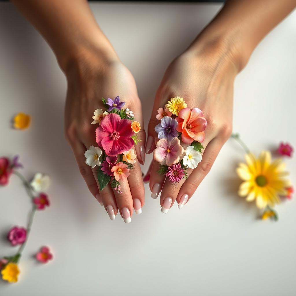 Unhas decoradas com flor: aprenda a fazer e veja 6 inspirações