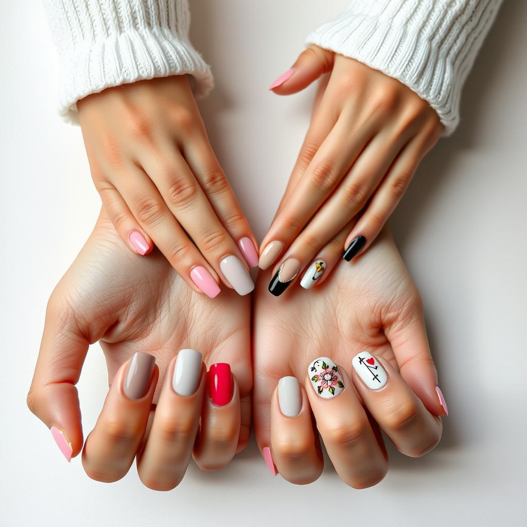 5 unhas decoradas fáceis para fazer sozinha em poucos minutos 5 unhas decoradas fáceis para fazer sozinha em poucos minutos