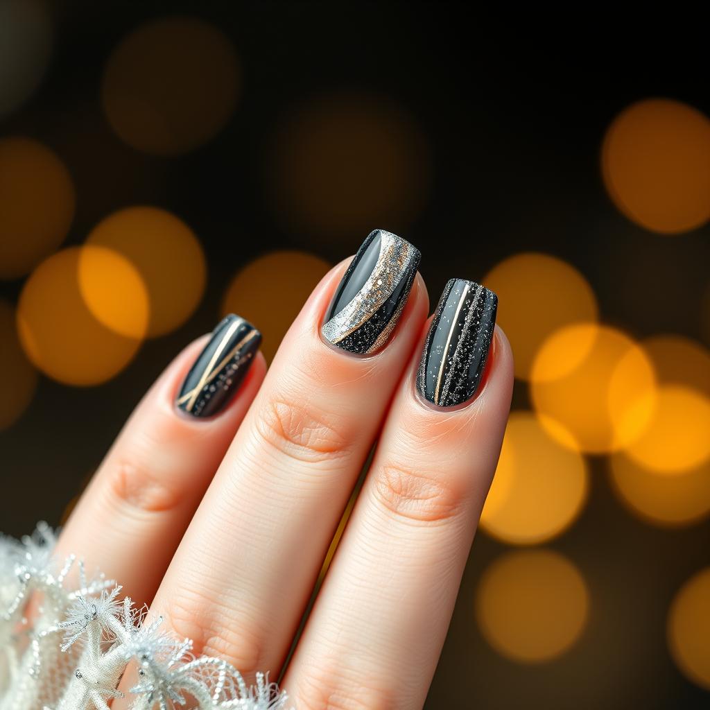 7 unhas decoradas nada óbvias para usar no Ano Novo