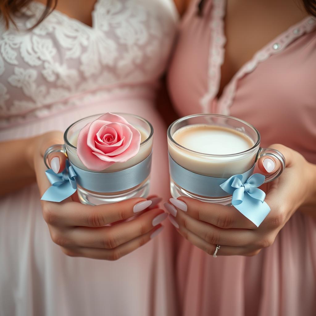 Unhas decoradas para chá revelação: 6 ideias para se inspirar