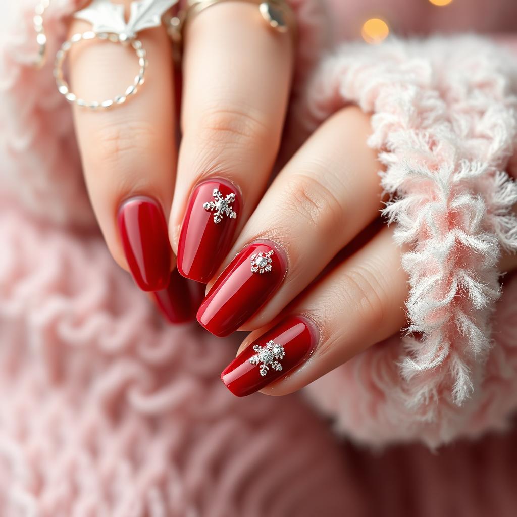 Unhas decoradas para o Natal: veja as 25 melhores ideias de unhas vermelhas