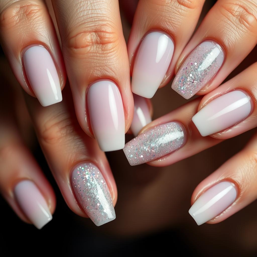 Unhas em gel preta com glitter: 6 inspirações para você brilhar com estilo