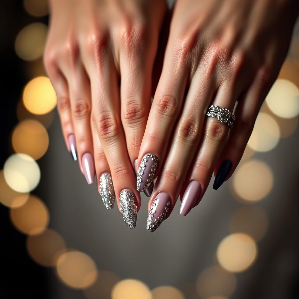 Unhas para festas de última hora: estilos rápidos que impressionam Unhas para festas de última hora: estilos rápidos que impressionam