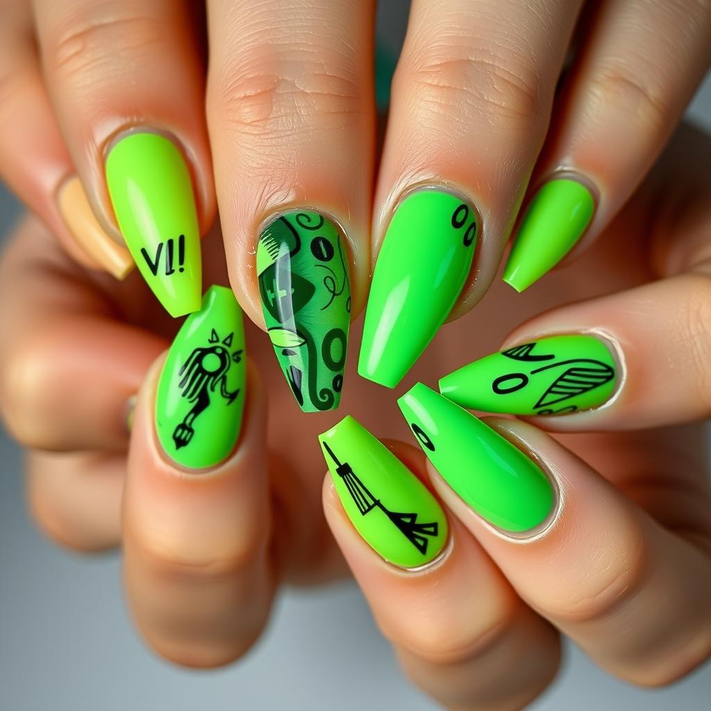 Unhas Verde Brat: 4 unhas decoradas para você se inspirar na cor do momento