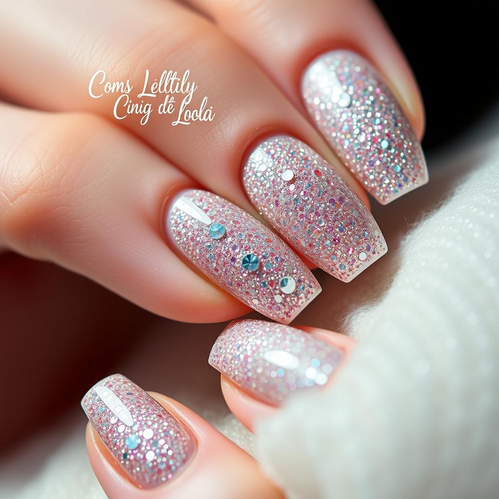 Velvet nails: 17 ideias de unhas com glitter