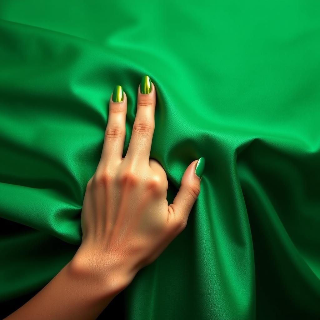 4 cores de esmalte que combinam com vestido verde que você não imaginava