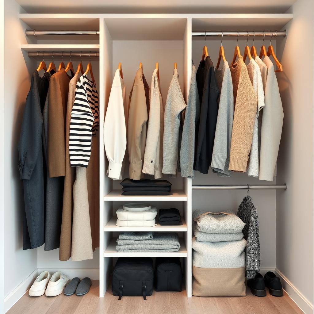 5 dicas de como montar um guarda-roupa inteligente