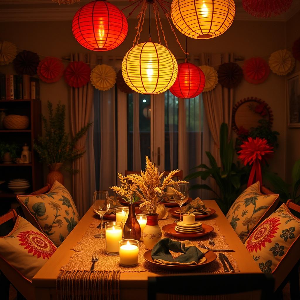 5 ideias de decoração de festa junina em casa