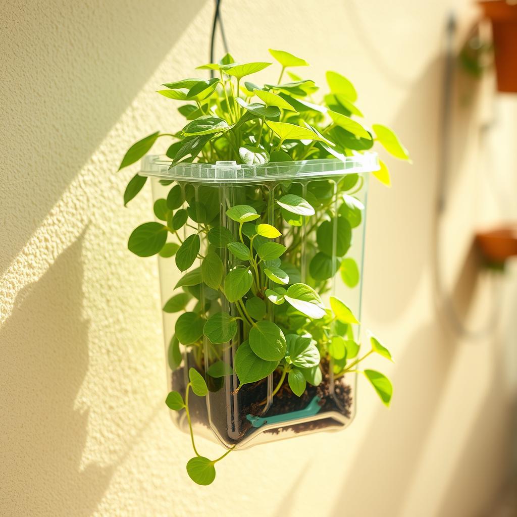 Aprenda como plantar alface em garrafa pet